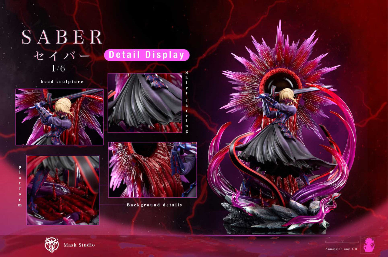 [Pre-Order] Mask Studio - Statue - Fate/stay night - Heaven's Feel Saber Alter/Black Saber