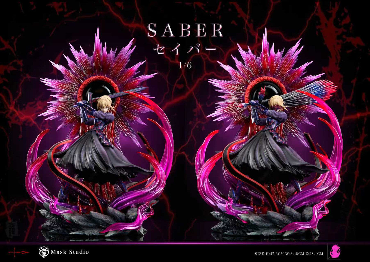 [Pre-Order] Mask Studio - Statue - Fate/stay night - Heaven's Feel Saber Alter/Black Saber