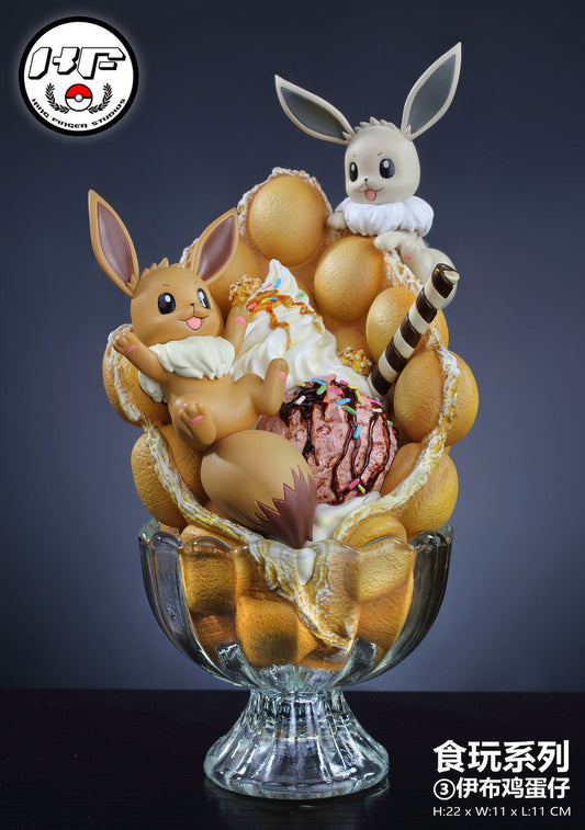 [Pre-Order] King Finger Studio - Statue - Eevee Egg Waffle Pokémon