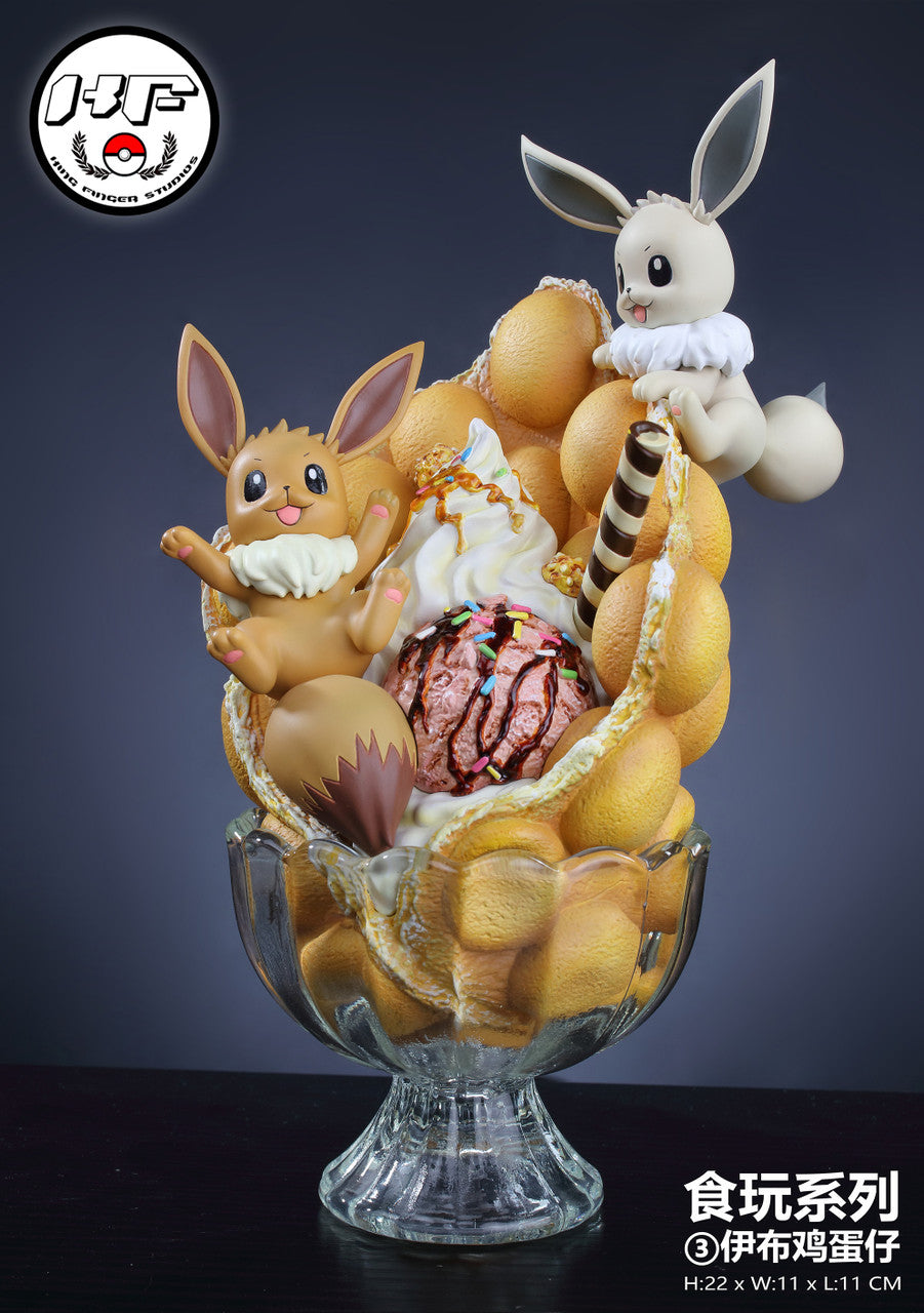 [Pre-Order] King Finger Studio - Statue - Eevee Egg Waffle Pokémon