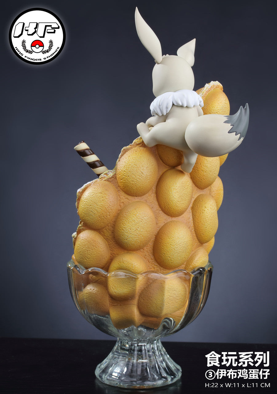 [Pre-Order] King Finger Studio - Statue - Eevee Egg Waffle Pokémon