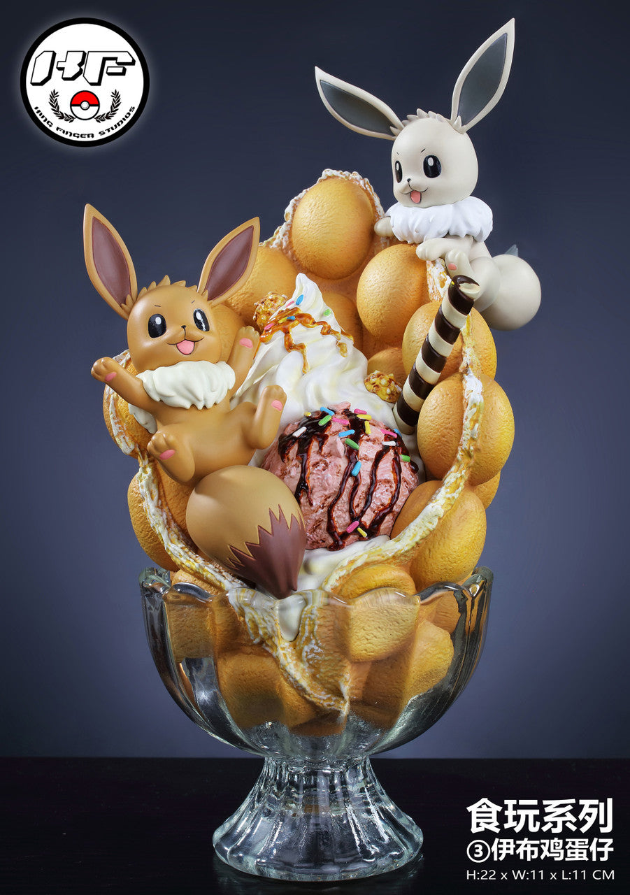 [Pre-Order] King Finger Studio - Statue - Eevee Egg Waffle Pokémon
