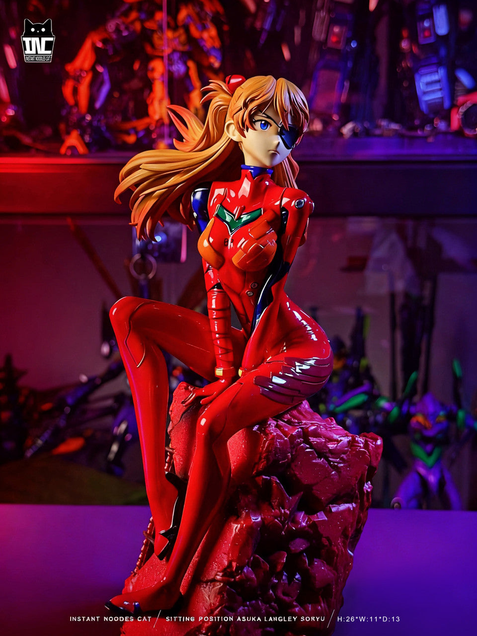 [Pre-Order] INSTANT NOODLES CAT Studio - Statue - Neon Genesis Evangelion - Sitting Asuka