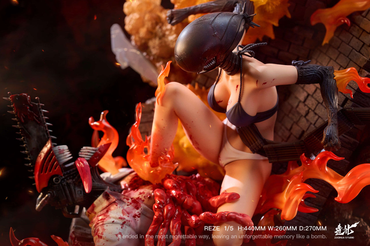 [Pre-Order] ZaoHua Studio - Statue - Chainsaw Man - Reze X Bomb Demon