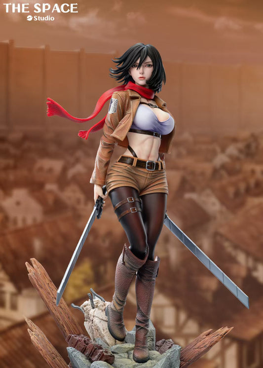 [Pre-Order] The Space Studio - Statue - Attack on Titan - Mikasa Ackerman