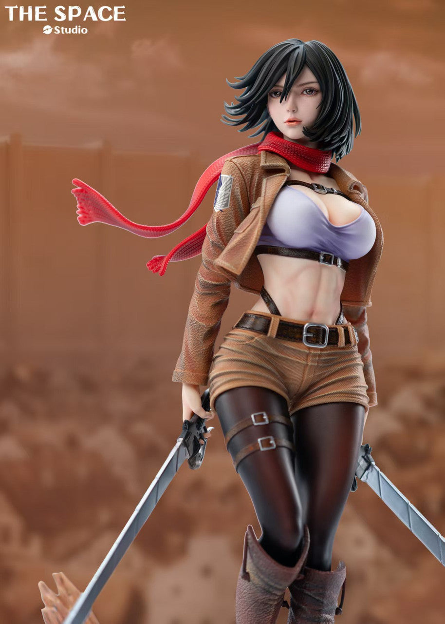 [Pre-Order] The Space Studio - Statue - Attack on Titan - Mikasa Ackerman