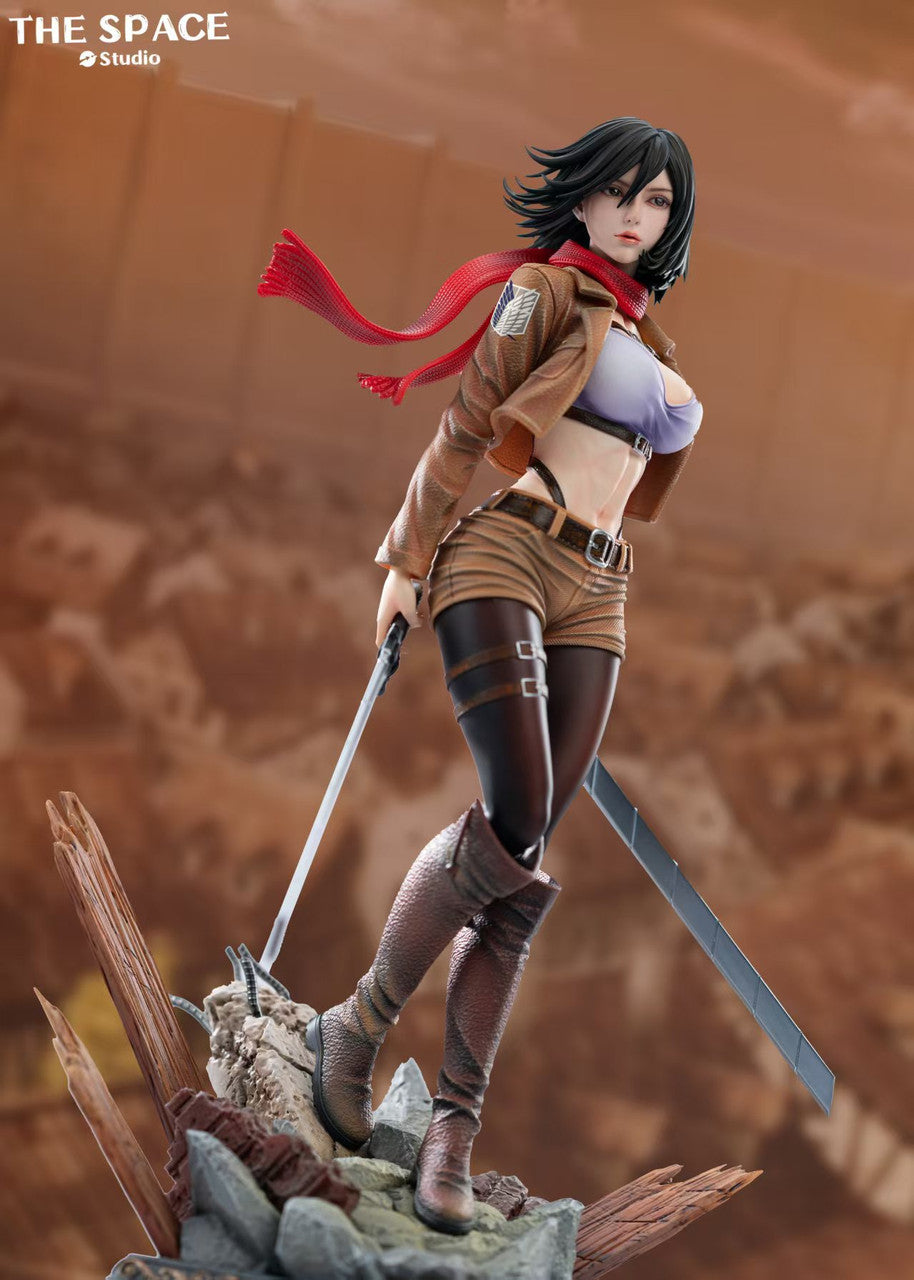 [Pre-Order] The Space Studio - Statue - Attack on Titan - Mikasa Ackerman