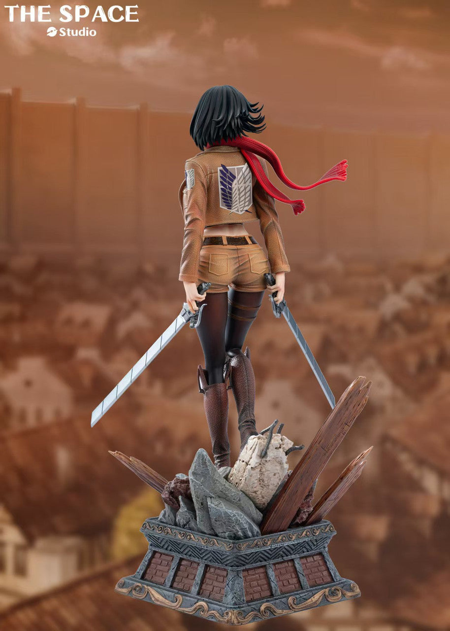 [Pre-Order] The Space Studio - Statue - Attack on Titan - Mikasa Ackerman
