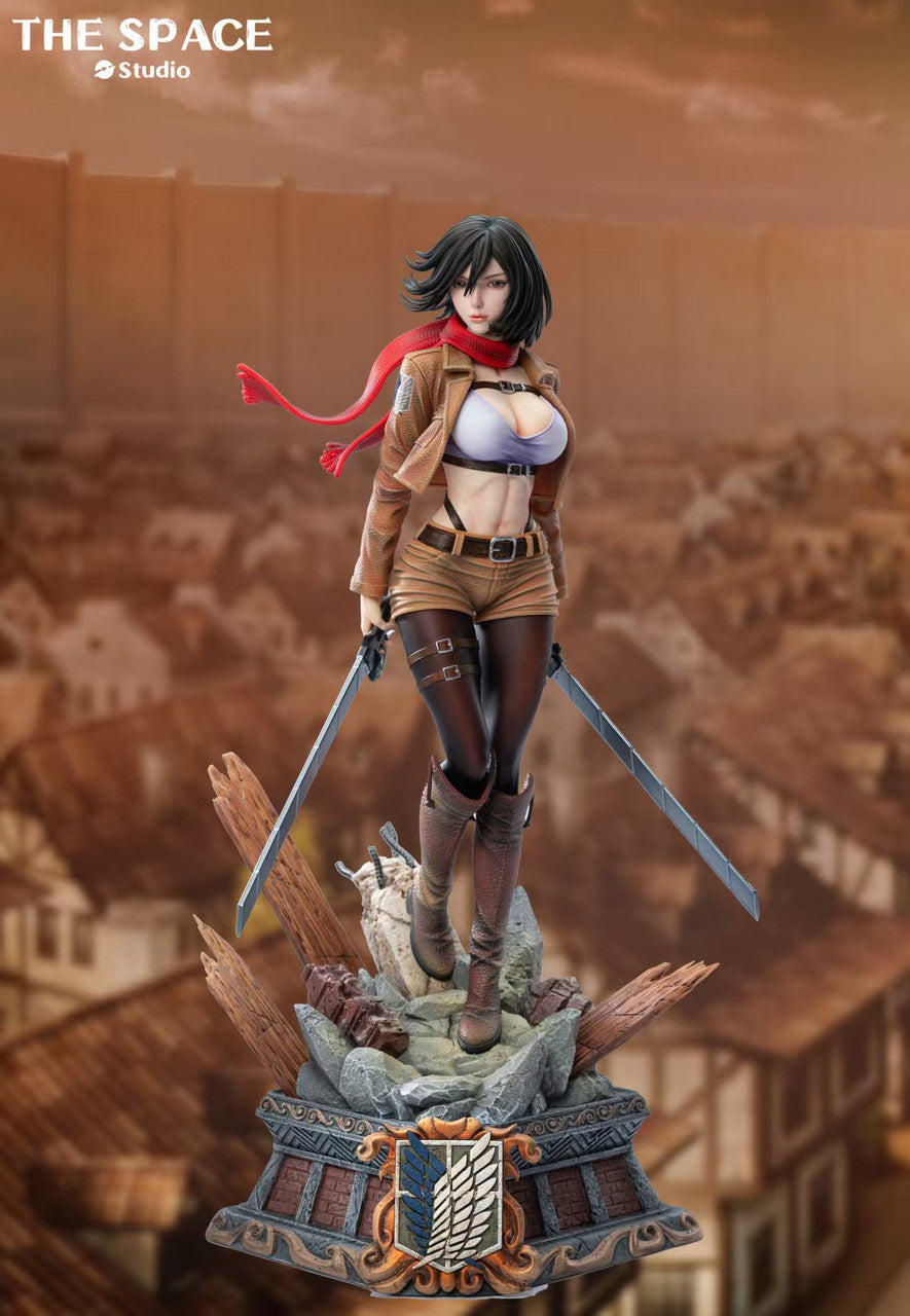 [Pre-Order] The Space Studio - Statue - Attack on Titan - Mikasa Ackerman