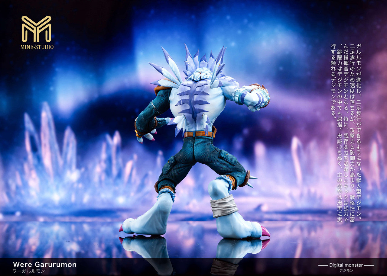 [Pre-Order] Mine Studio - Statue - Digimon - Perfect Level #3 WereGarurumon