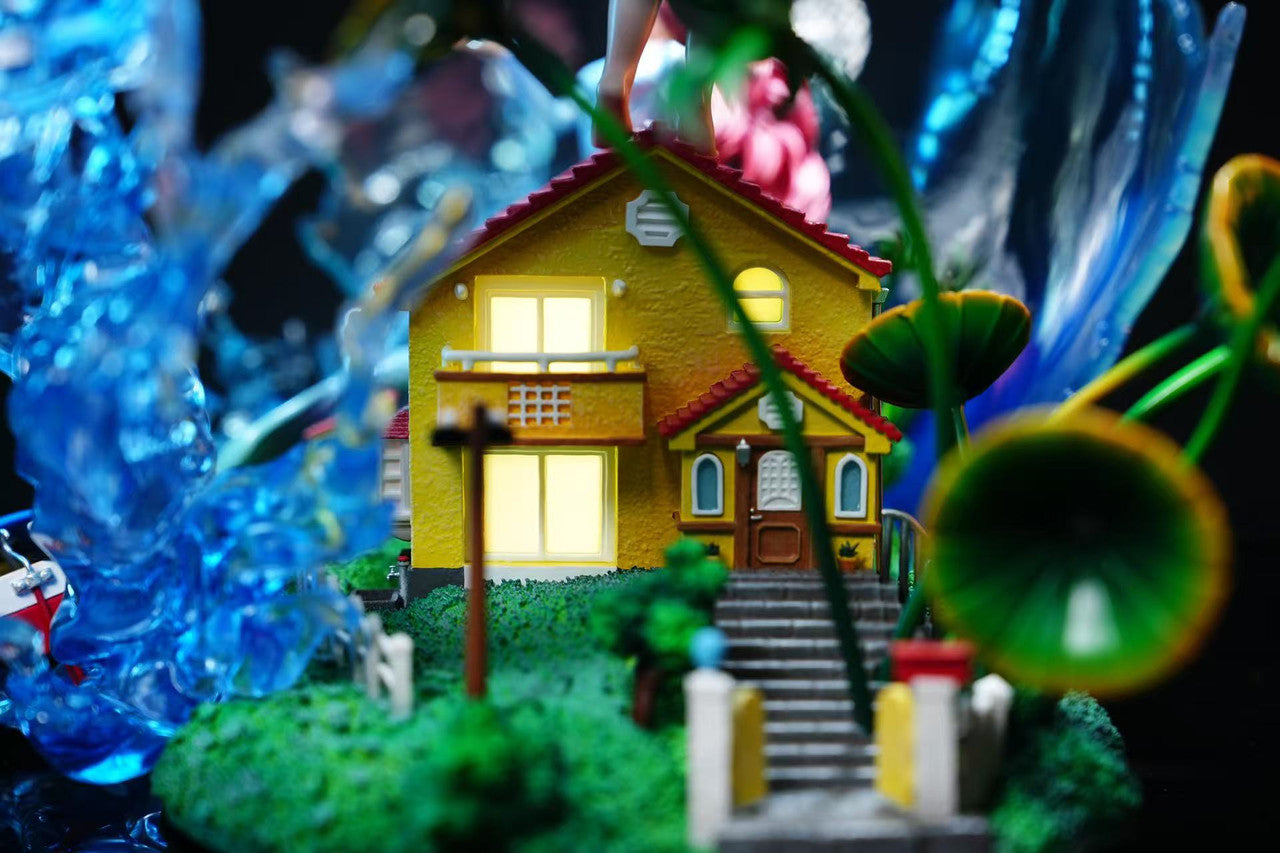 [Warehouse in Stock] OPM Studio - Statue - Hayao Miyazaki Series - Ponyo on the Cliff by the Sea - CP002 Ponyo & Sosuke