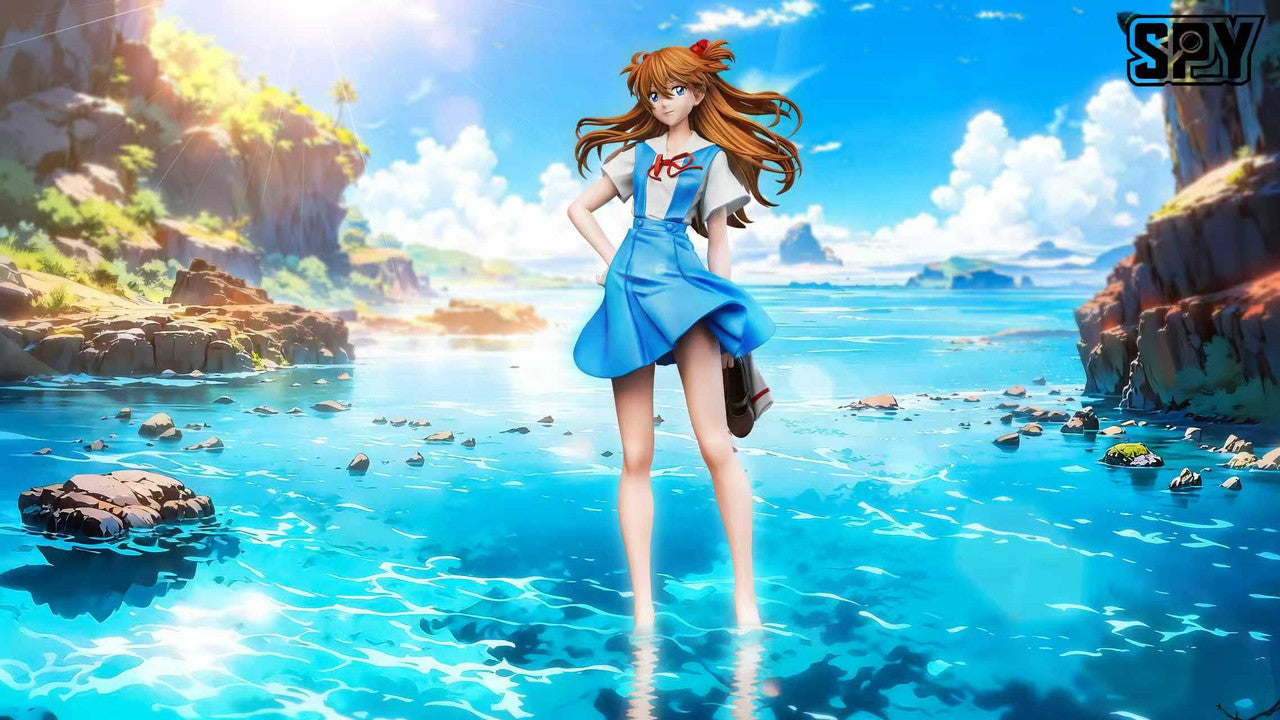 [Pre-Order] SPY Studio - Statue - School Uniform Asuka - Neon Genesis Evangelion