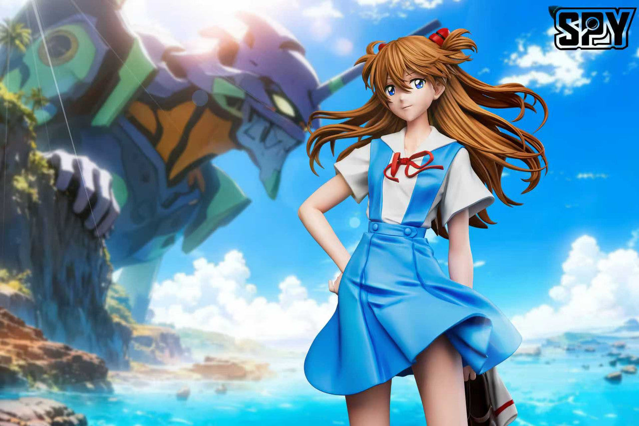 [Pre-Order] SPY Studio - Statue - School Uniform Asuka - Neon Genesis Evangelion