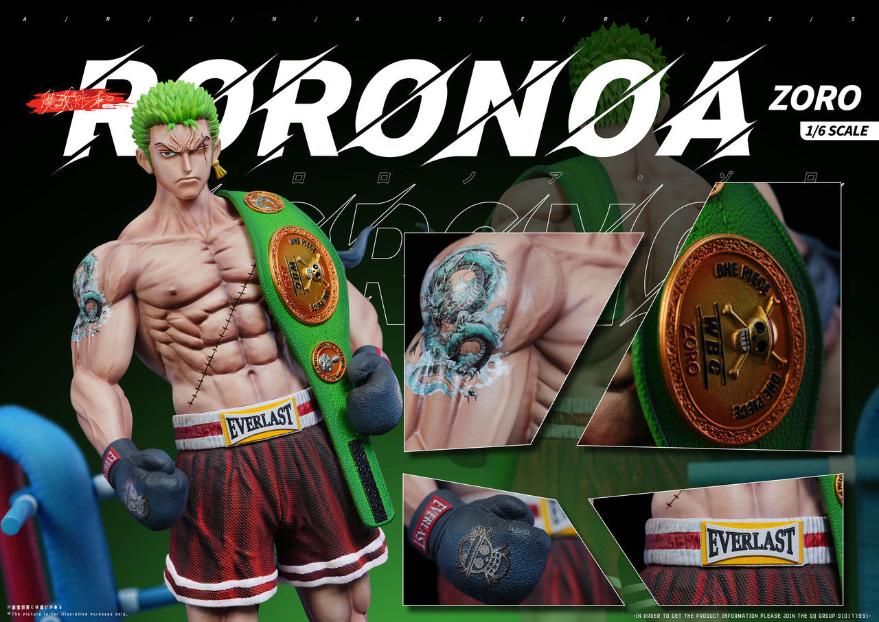 [Pre-Order] MWZB Studio - Statue - Boxer Roronoa Zoro - One Piece