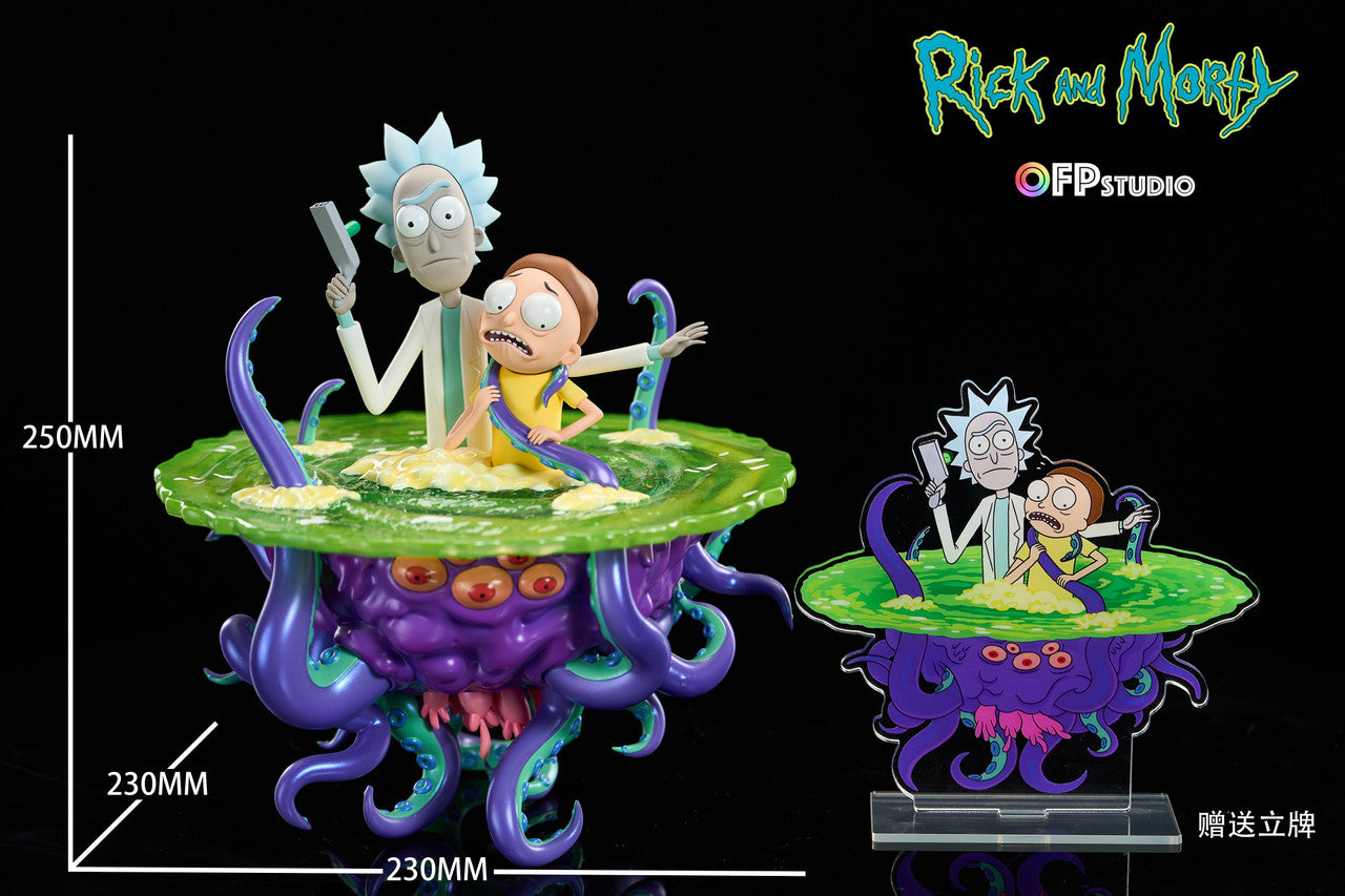 [Pre-Order] OFP Studio - Statue - Rick X Morty - Rick and Morty
