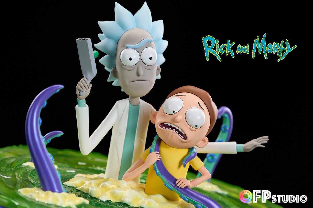 [Pre-Order] OFP Studio - Statue - Rick X Morty - Rick and Morty