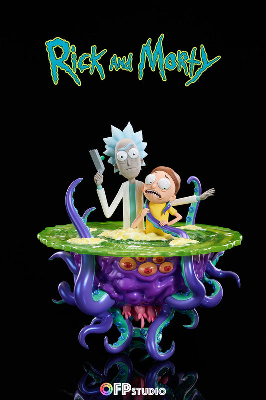 [Pre-Order] OFP Studio - Statue - Rick X Morty - Rick and Morty