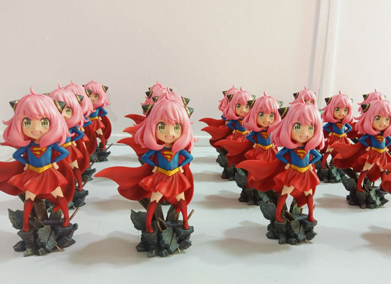 [Warehouse in Stock] Mimo Studio - Statue - Spy x Family - Anya cos Super Girl