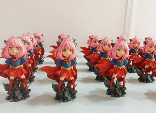 [Warehouse in Stock] Mimo Studio - Statue - Spy x Family - Anya cos Super Girl