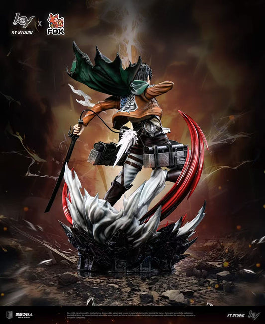 [Pre-Order] Fox Studio X KY Studio - Statue - #1 Eren - Attack on Titan
