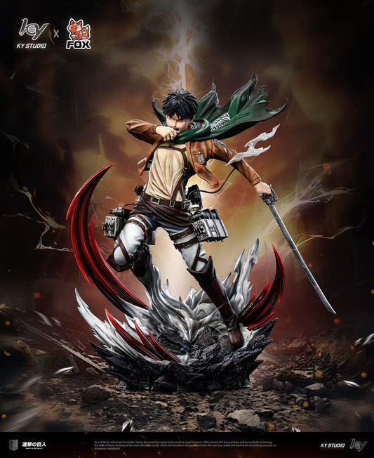 [Pre-Order] Fox Studio X KY Studio - Statue - #1 Eren - Attack on Titan