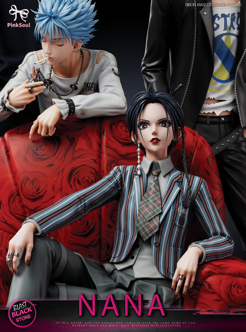 [Pre-Order] Pinksoul Studio - Statue - Nana Osaki X Yasushi Takagi X Nobuo Terashima X Shinichi Okazaki - NANA