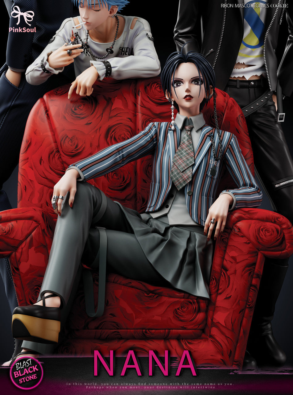 [Pre-Order] Pinksoul Studio - Statue - Nana Osaki X Yasushi Takagi X Nobuo Terashima X Shinichi Okazaki - NANA