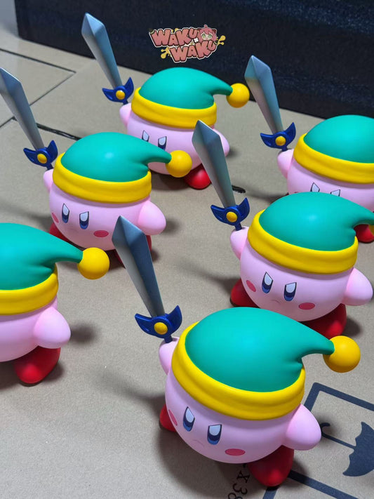 [Warehouse in Stock] WakuWaku Studio - Statue - Kirby - #1 Swordsman Kirby