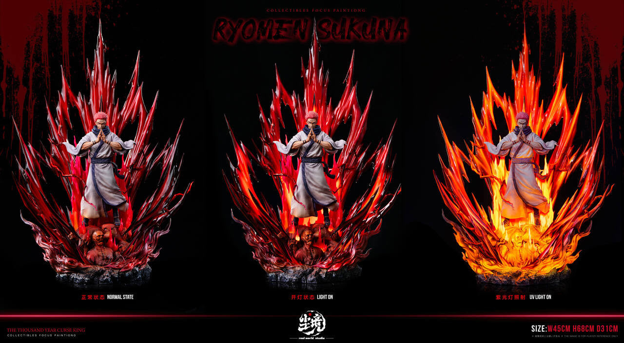 [Pre-Order] Real World Studio - Statue - Ryomen Sukuna Jujutsu Kaisen