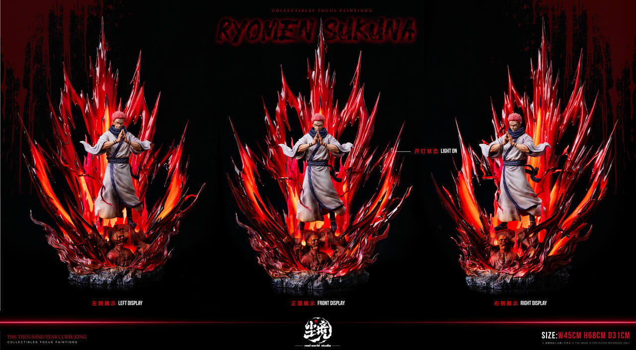[Pre-Order] Real World Studio - Statue - Ryomen Sukuna Jujutsu Kaisen