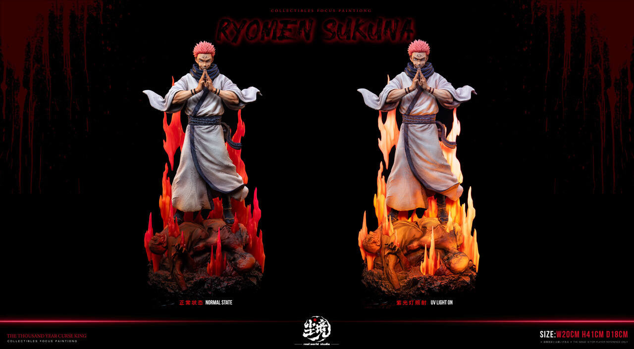 [Pre-Order] Real World Studio - Statue - Ryomen Sukuna Jujutsu Kaisen