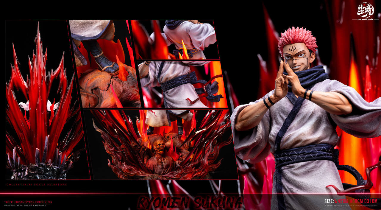 [Pre-Order] Real World Studio - Statue - Ryomen Sukuna Jujutsu Kaisen