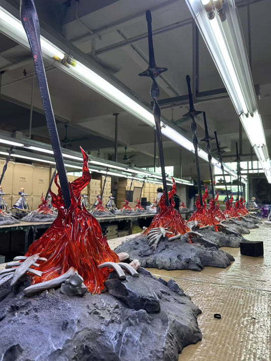 [Warehouse in Stock] Panda Studio - Statue - Elden Ring - FireLink Greatsword