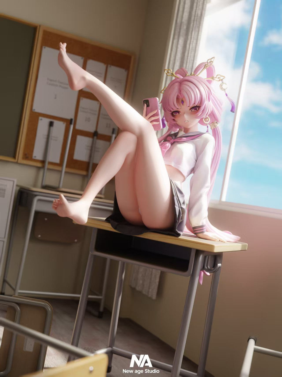 [Pre-Order Closed] New Age Studio - Statue - School Uniform Fu Xuan Honkai: Star Rail