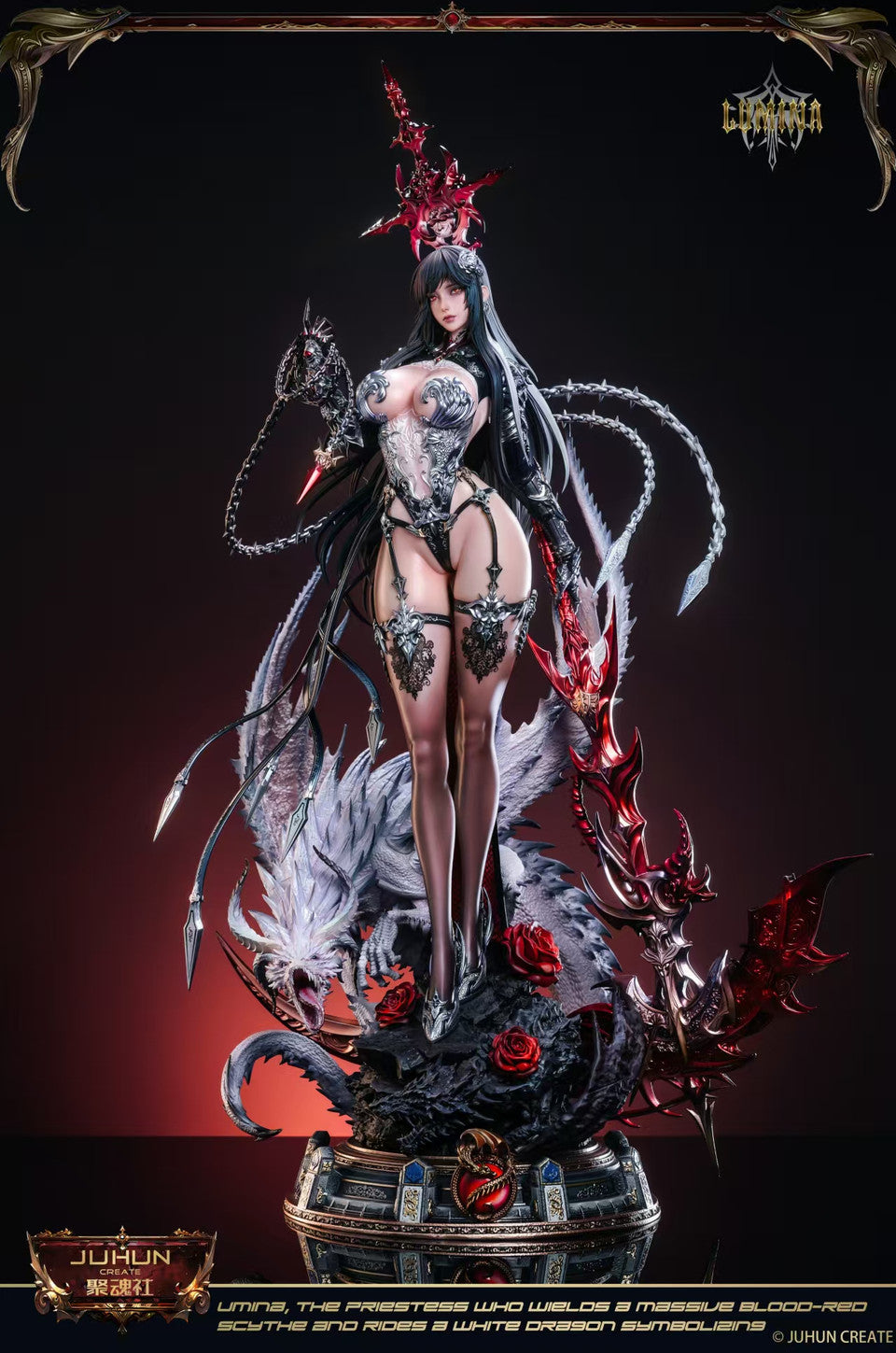 [Pre-Order] JuHun Create Studio - Statue - Dragon-Taming Priestess Lumina (Licensed)