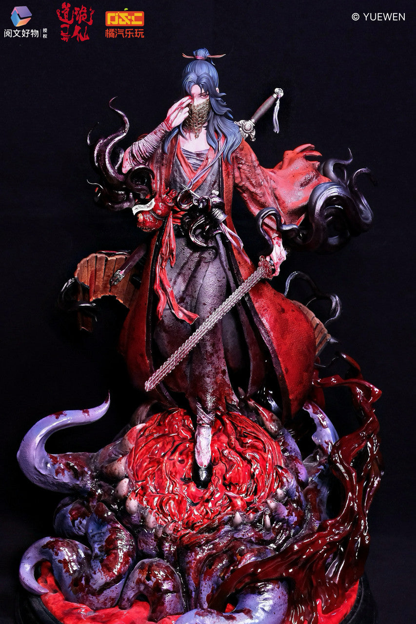 [Pre-Order] ORANGE SODA COLLECTIBLES (JQLW Studio) X YUE WEN HAO WU  - Statue - Original - Gui Dao Yi Xian (Dao of the Bizarre Immortal) Li Huo Wang (Licensed)