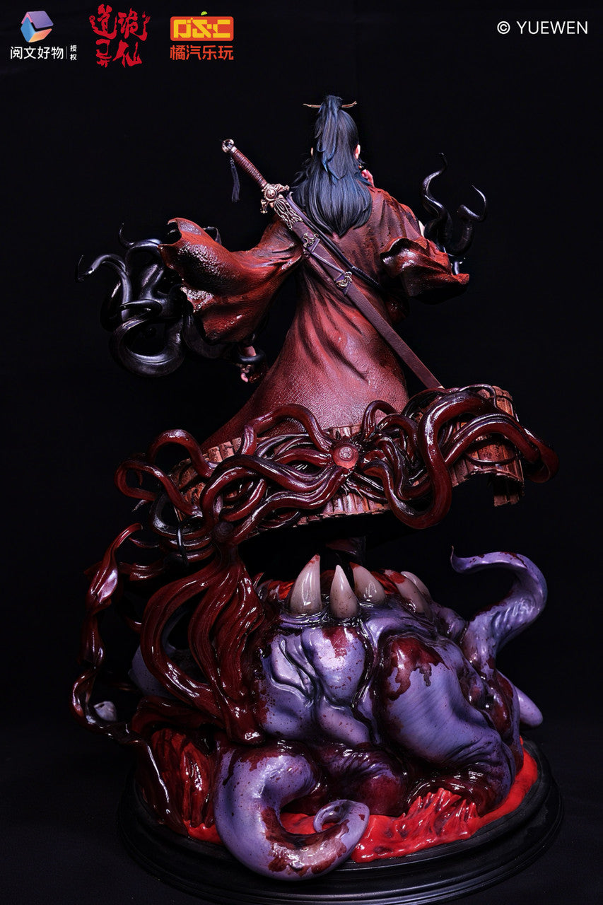 [Pre-Order] ORANGE SODA COLLECTIBLES (JQLW Studio) X YUE WEN HAO WU  - Statue - Original - Gui Dao Yi Xian (Dao of the Bizarre Immortal) Li Huo Wang (Licensed)