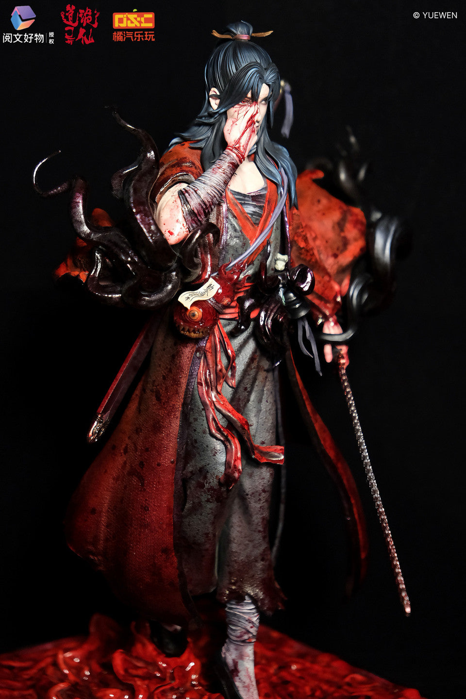 [Pre-Order] ORANGE SODA COLLECTIBLES (JQLW Studio) X YUE WEN HAO WU  - Statue - Original - Gui Dao Yi Xian (Dao of the Bizarre Immortal) Li Huo Wang (Licensed)