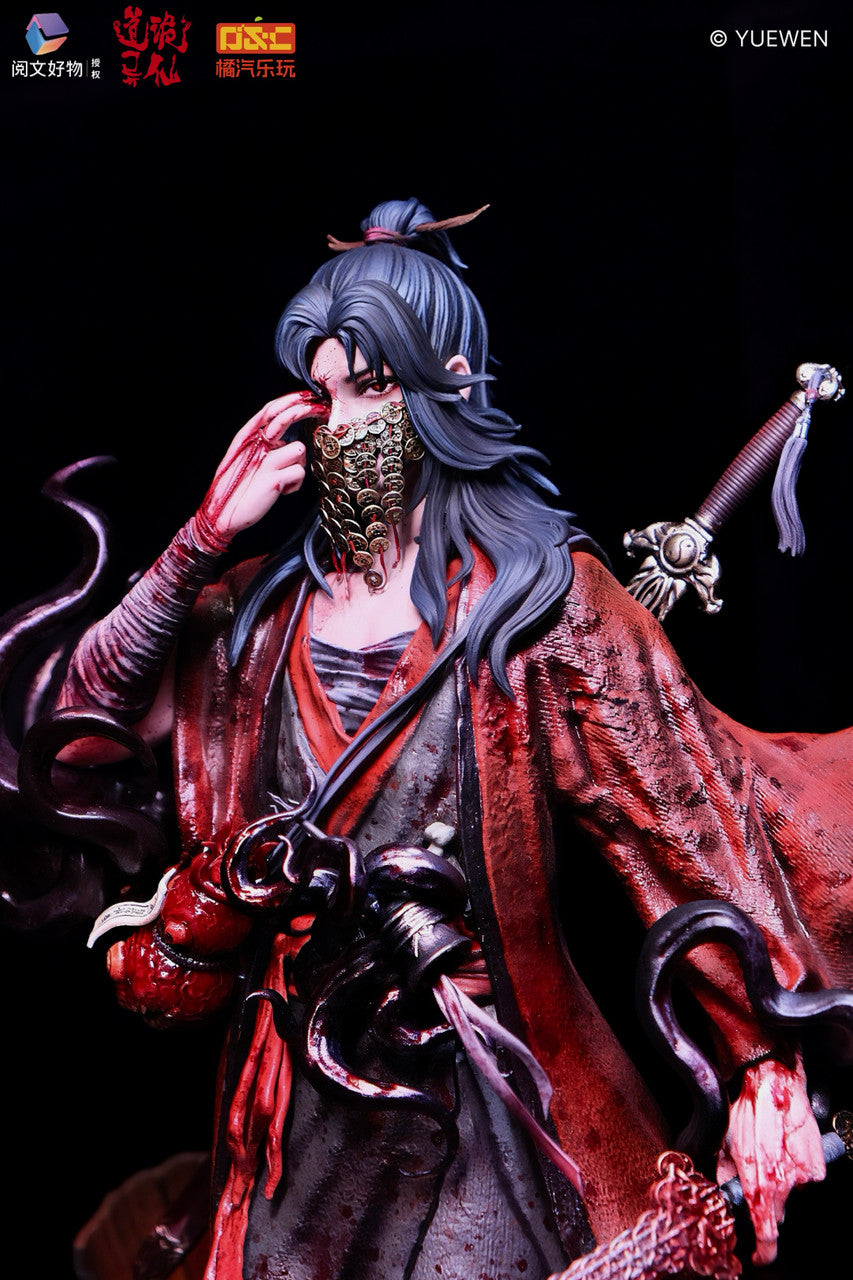 [Pre-Order] ORANGE SODA COLLECTIBLES (JQLW Studio) X YUE WEN HAO WU  - Statue - Original - Gui Dao Yi Xian (Dao of the Bizarre Immortal) Li Huo Wang (Licensed)