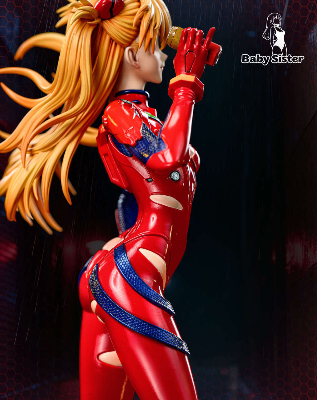 [Pre-Order] Baby Sister Studio - Statue - Asuka with LED Neon Genesis Evangelion