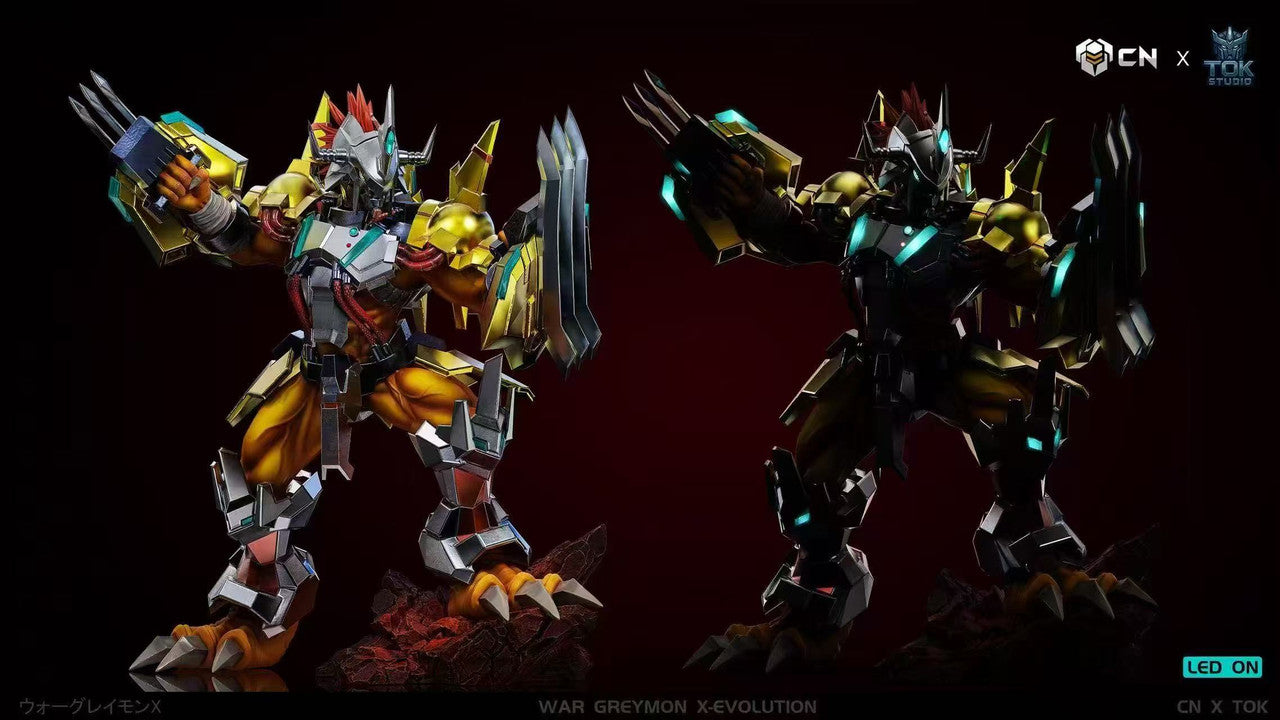 [Pre-Order] Crazy Nest Studio & TOK Studio - Statue - Digimon - War Greymon X Antibody Digimon