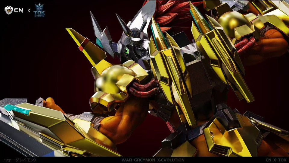 [Pre-Order] Crazy Nest Studio & TOK Studio - Statue - Digimon - War Greymon X Antibody Digimon