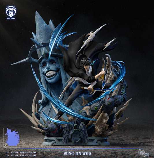 [Pre-Order] Mask Studio - Statue - Sung Jin Woo VS Statue of God Solo Leveling