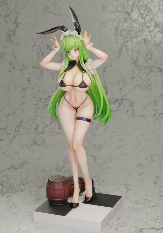 [Pre-Order] Green tea Studio - Statue - Tavern Bunny Girl C.C. Code Geass
