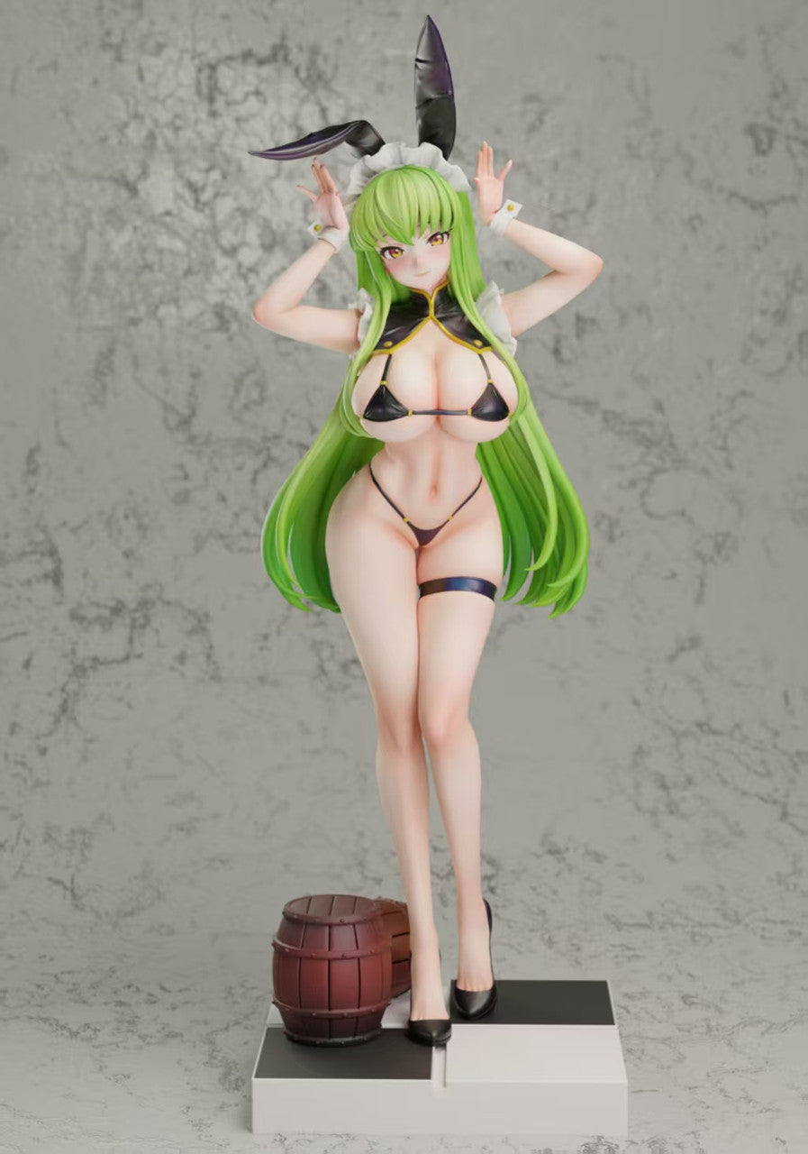[Pre-Order] Green tea Studio - Statue - Tavern Bunny Girl C.C. Code Geass