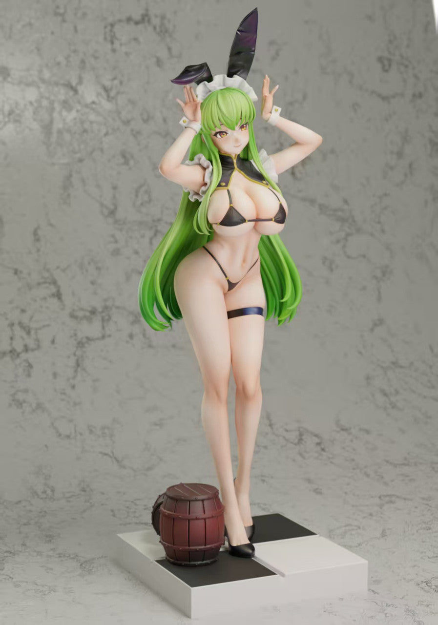 [Pre-Order] Green tea Studio - Statue - Tavern Bunny Girl C.C. Code Geass