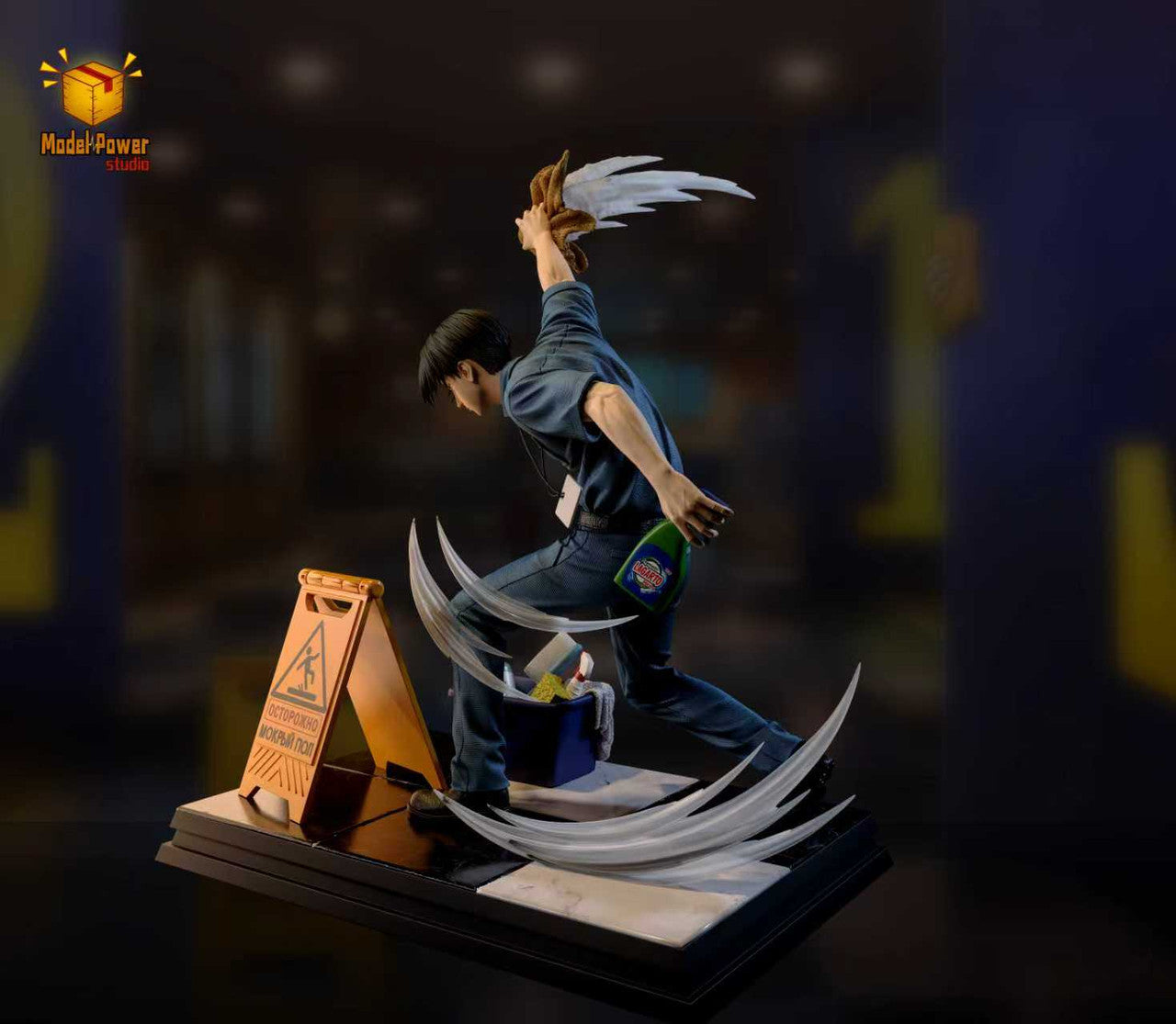 [Pre-Order Closed] Model Power Studio - Statue - Cleaner Levi Attack on Titan