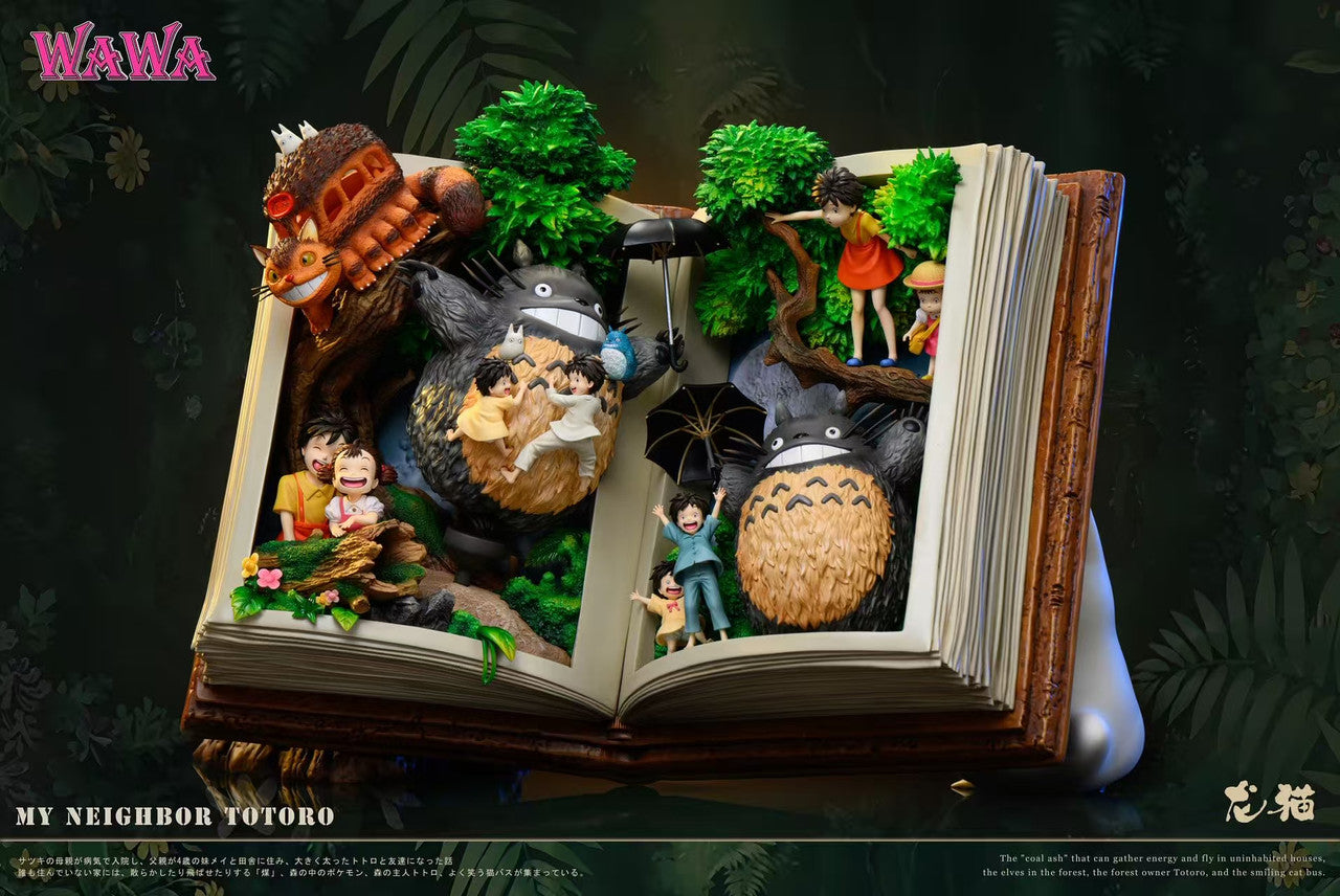 [Pre-Order] WAWA Studio - Statue - Hayao Miyazaki Book Series #1 My Neighbor Totoro