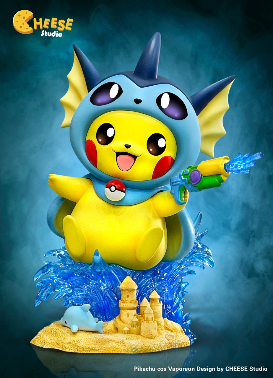 [Pre-Order Closed] CHEESE Studio - Statue - Pokémon Pikachu cosplaying as Vaporeon