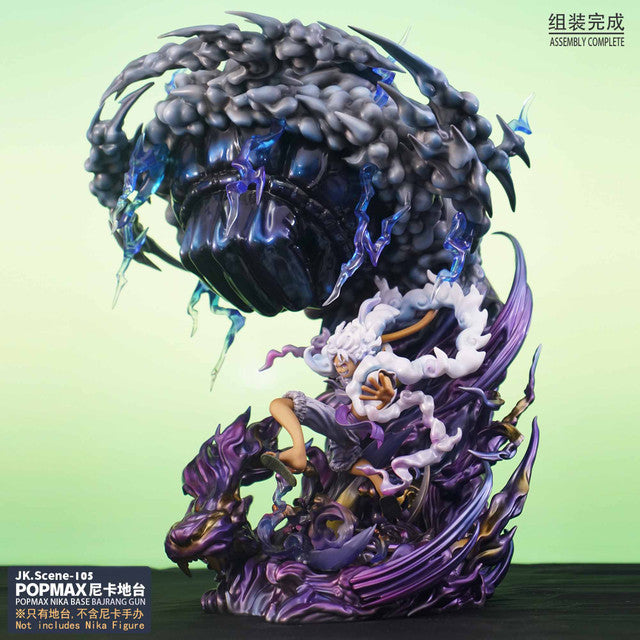 [Warehouse in stock] JacksDo Studio - Statue - One Piece POPMAX Nika Luffy Base Bajrang Gun